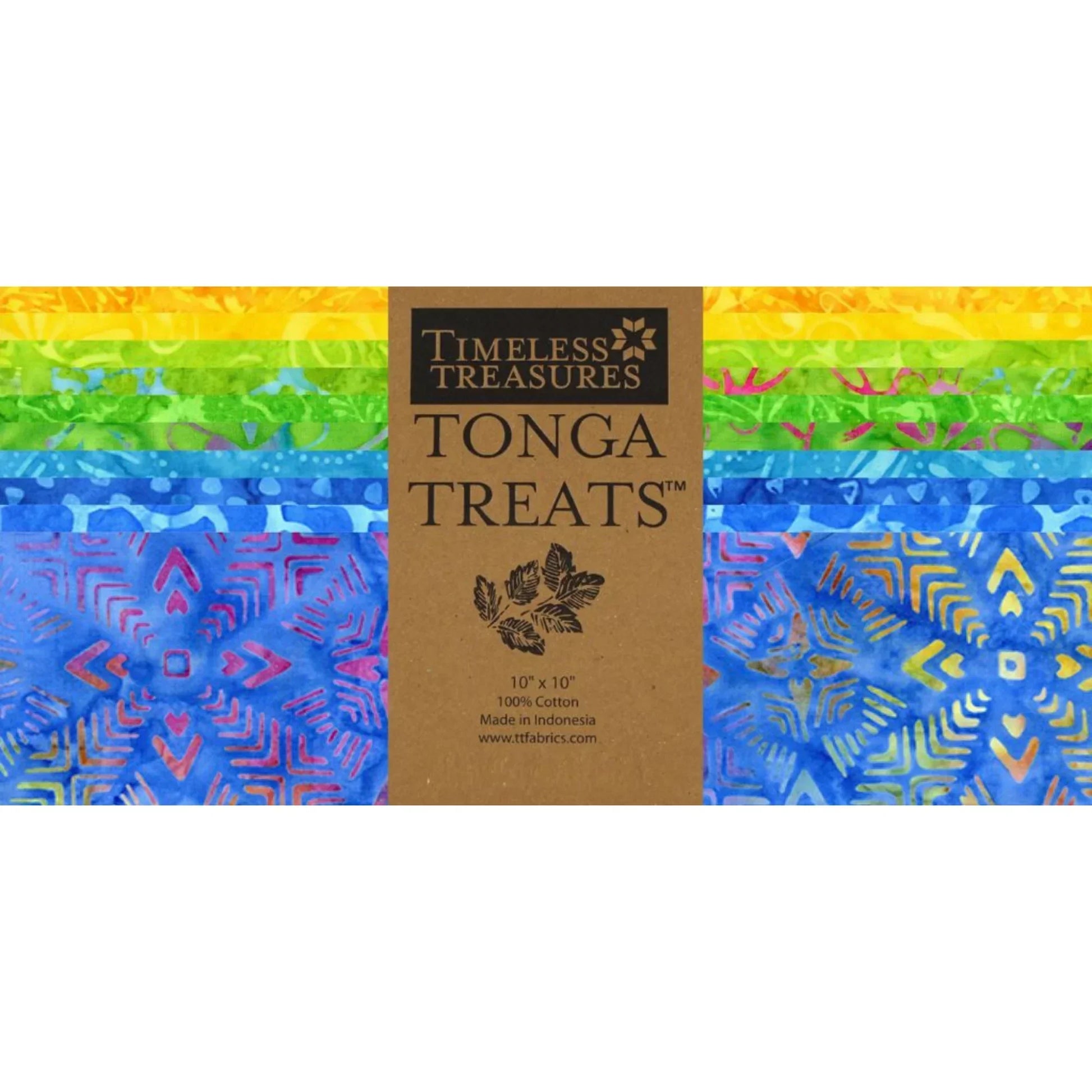 Tonga Batiks Happy Confetti Star Quilt Kit - Mercury Craft Co.