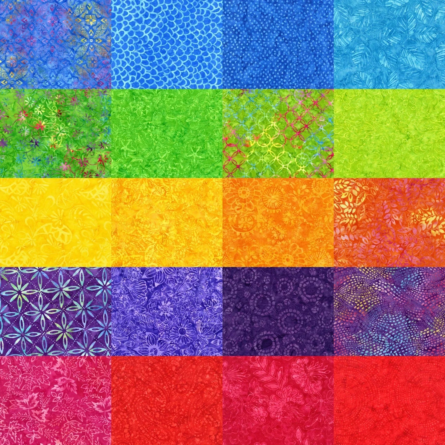 Tonga Batiks Happy Treats 2 1/2" Strips - Mercury Craft Co.