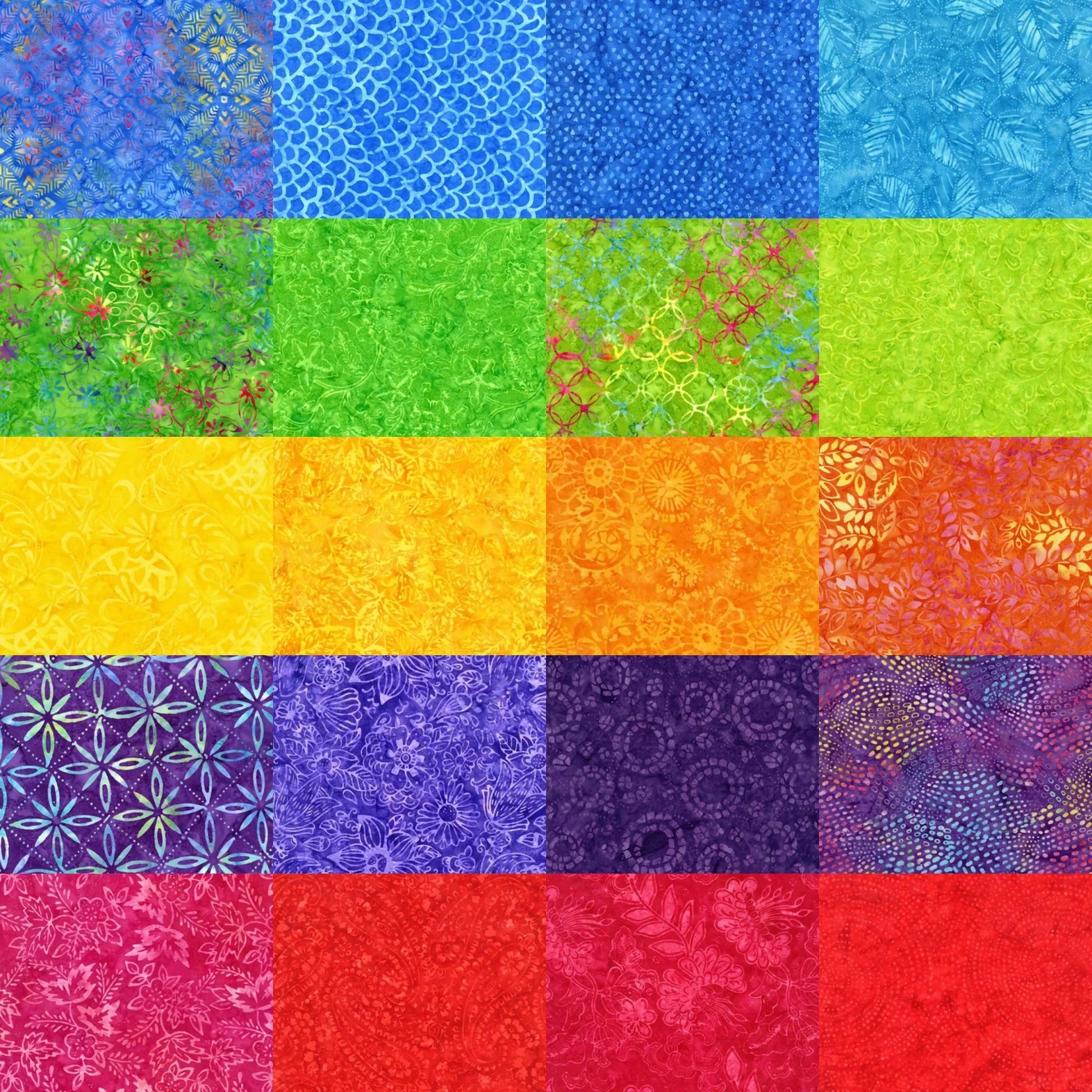 Tonga Batiks Happy Treats 2 1/2" Strips - Mercury Craft Co.