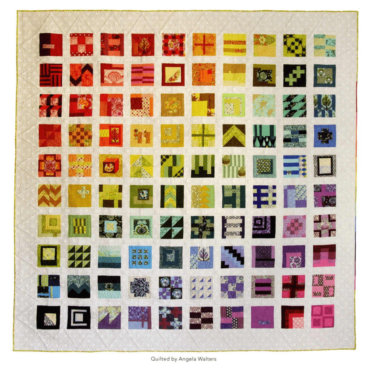 Tula Pink's City Sampler 100 Modern Quilt Blocks - Softcover - Mercury Craft Co.