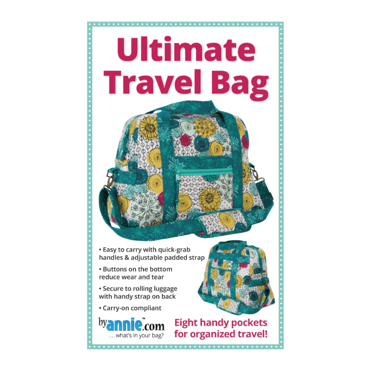 Ultimate Travel Bag Pattern