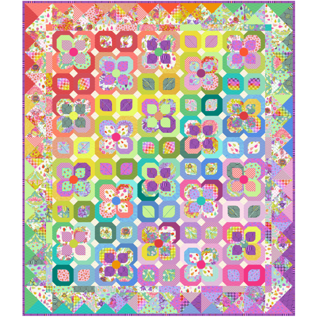 Untamed Garden Quilt Kit - Mercury Craft Co.