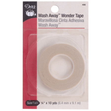 Wash-Away Wonder Tape 1/4" x 10yds