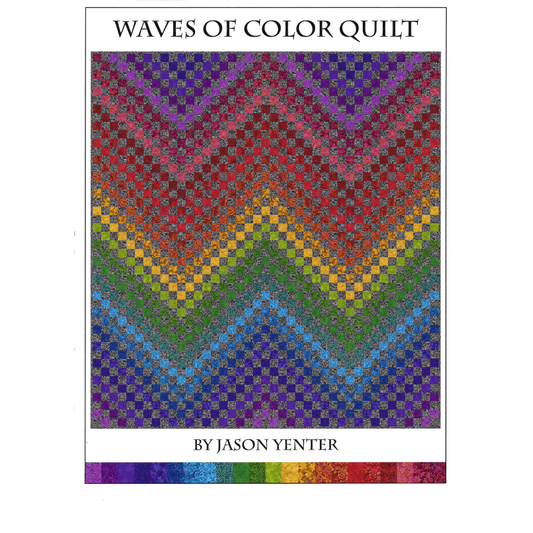 Prism II Waves of Color Quilt Pattern