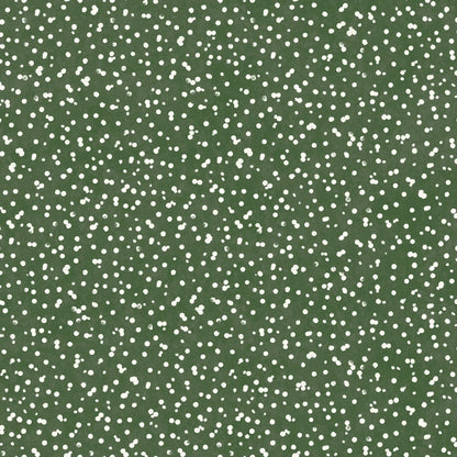 Green background with white speckles