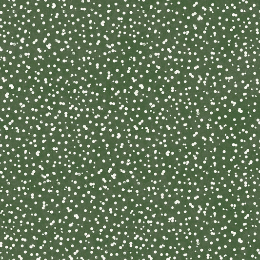 Green background with white speckles