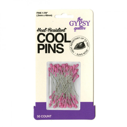 Épingles cool en Fortune Fuchsia 50ct