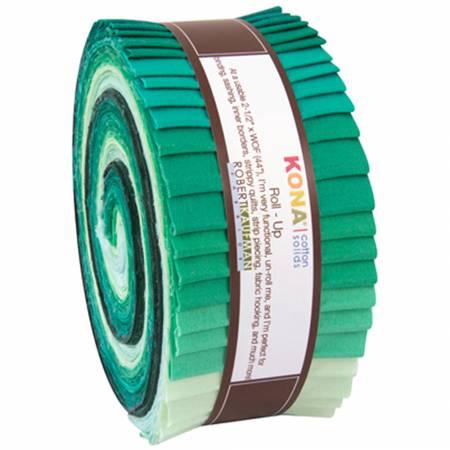 Kona Cotton Lush Lagoon Jelly Roll - Mercury Craft Co.