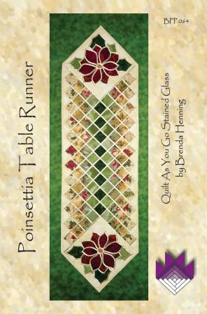 Poinsettia Table Runner Pattern