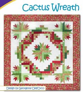 Cactus Wreath Quilt Pattern