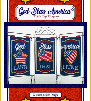 God Bless America Table Top Pattern