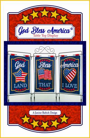 God Bless America Table Top Pattern