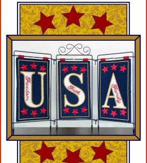 USA Table Top Pattern