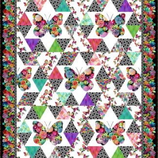 A Groovy Garden Butterfly Quilt Pattern