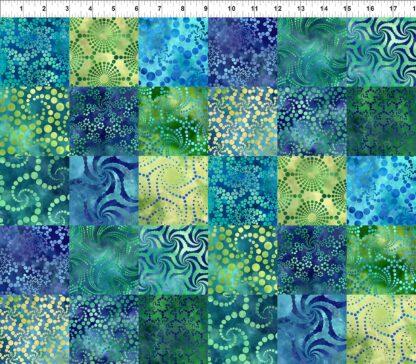 Elysian Patchwork in Blue